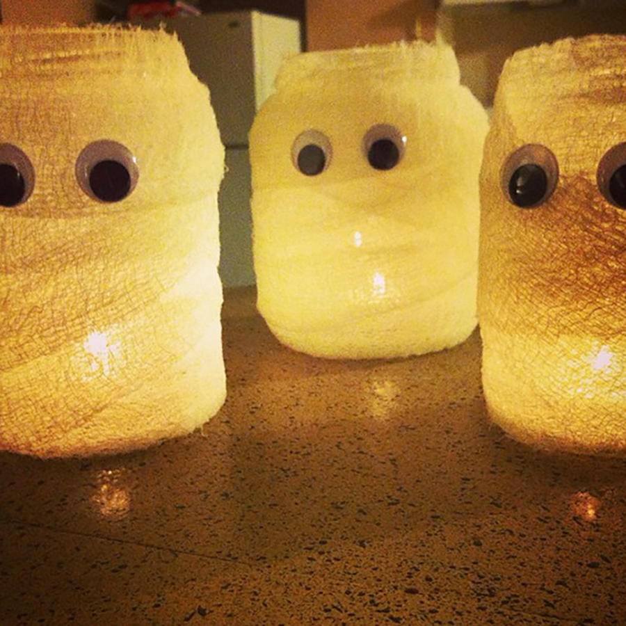 1. Reuse other pieces of decoration.
