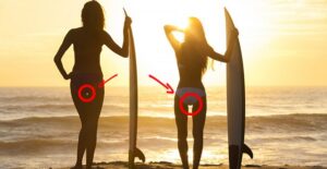women with thigh gaps