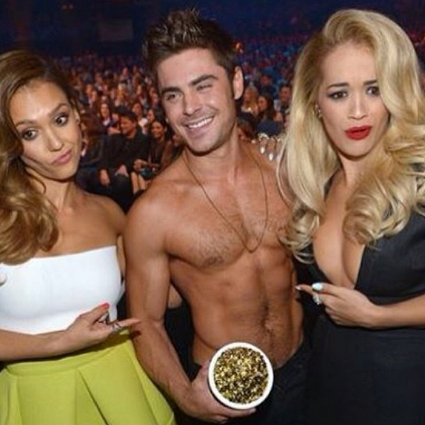 3. His abs literally won an award.