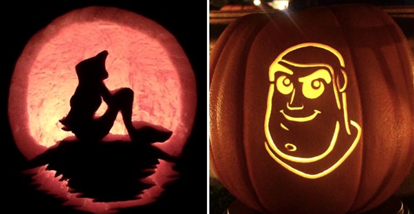 disney pumpkin carvings