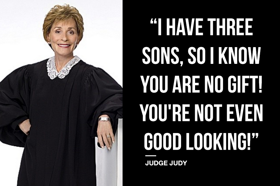 Judge Judy on Good Looks