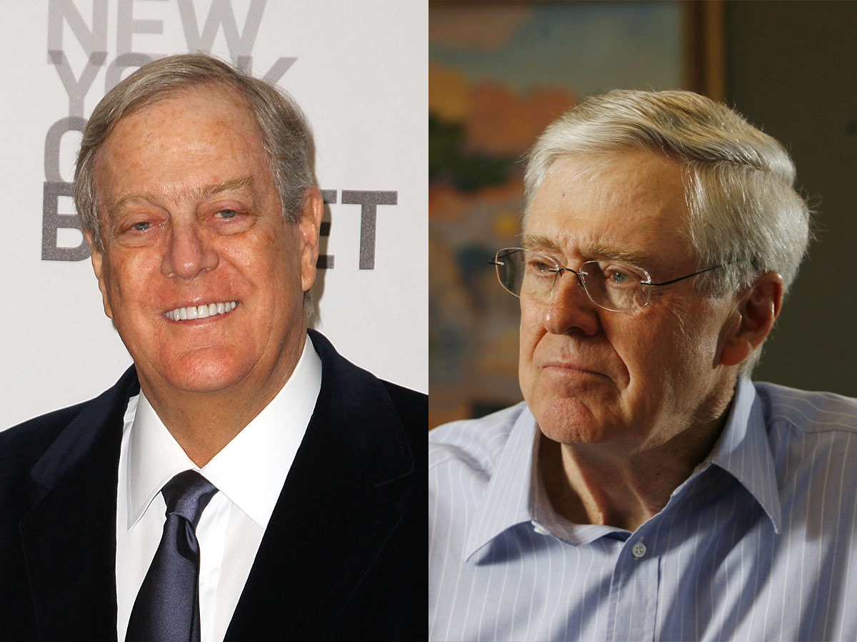 9. Koch Brothers