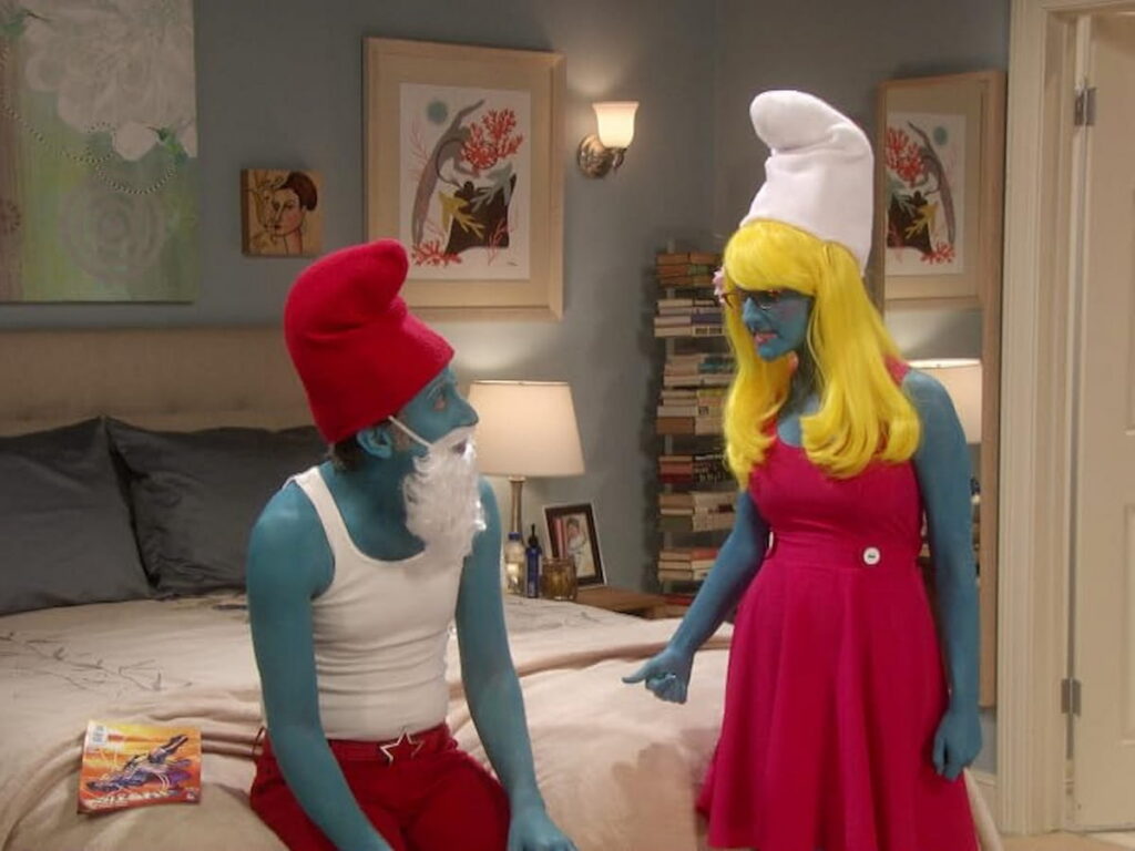 A scene from the tv series The Big Bang Theory.
