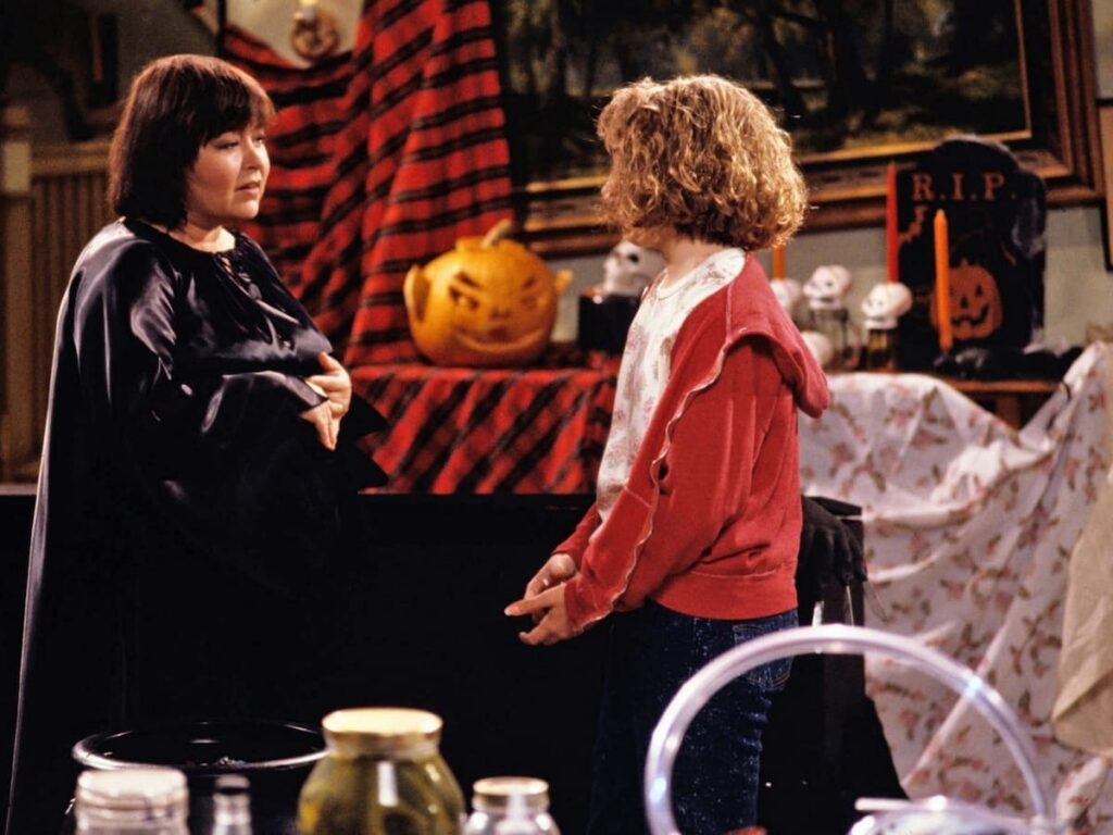 A scene from the tv series Roseanne.