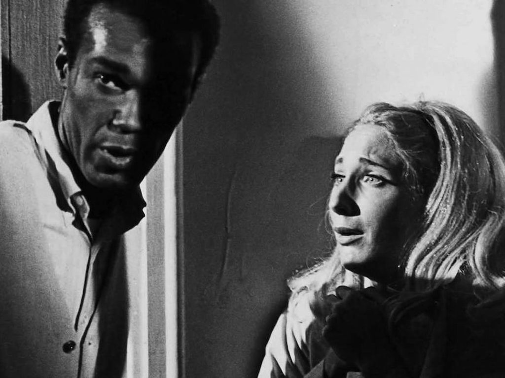 A scene from the original Night of the Living Dead.
